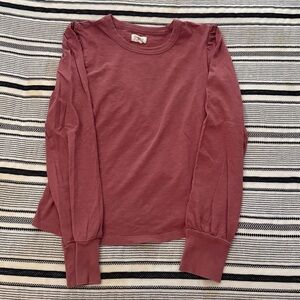 UpWest Mauve Long Sleeve Top